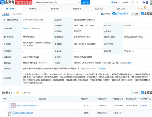 誠(chéng)邁科技成立信息科技公司，拓展互聯(lián)網(wǎng)安全與信息系統(tǒng)集成服務(wù)